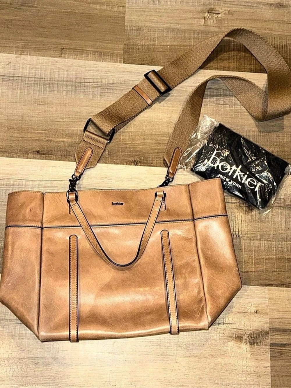 botkier Soho Leather Tote Brown